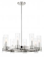 Minka-Lavery 3898-77 - VERNON PLACE - 8 LIGHT CHANDELIER