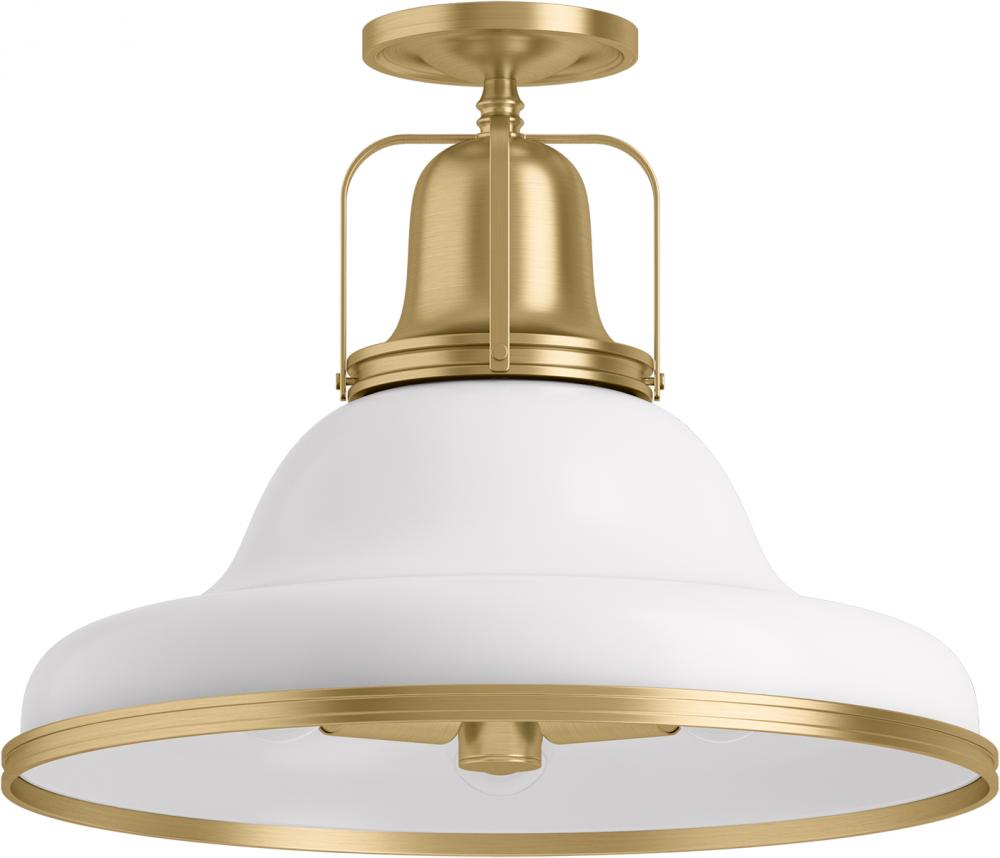 HAUKSBEE™ 3 LIGHT SEMI FLUSH MOUNT