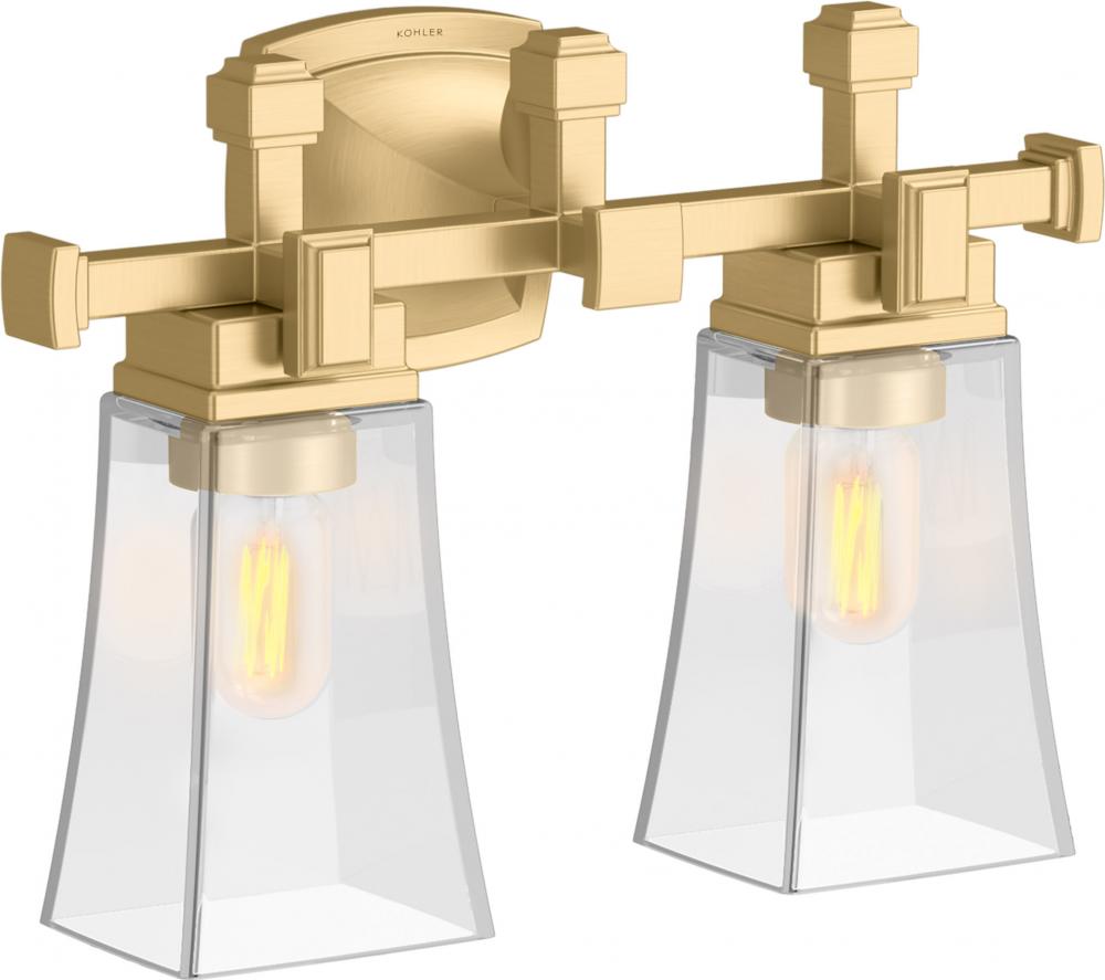 Riff 16 in. Two-Light Sconce