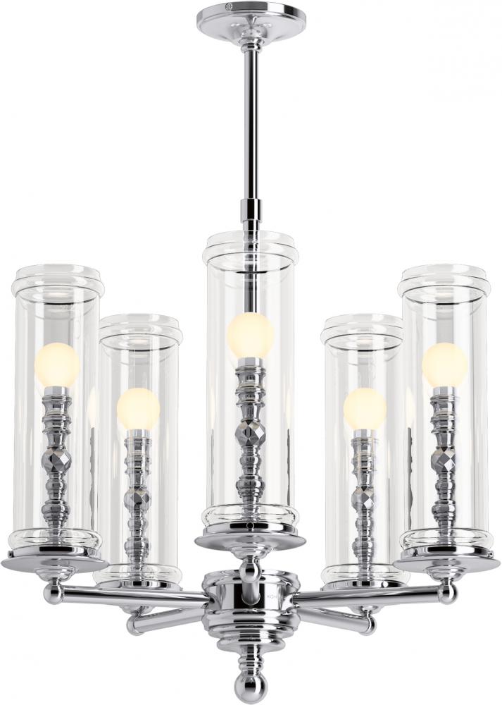 DAMASK® 5 LIGHT CHANDELIER