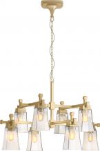 Kohler Lighting 31759-CH08-2GL - Riff 35 in. Eight-Light Chandelier