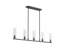 Kohler Lighting 35877-CH05-BLL - Crue 45 in. Linear Chandelier