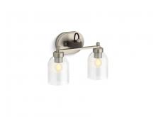 Kohler Lighting 38417-SC02-BNL - Tannage Two-Light Sconce