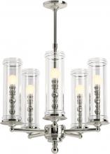 Kohler Lighting 23347-CH05-SNL - DAMASK® 5 LIGHT CHANDELIER