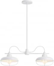 Kohler Lighting 23660-CH02-WHL - MODERN FARM 2 LIGHT LINEAR CHANDELIER