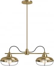Kohler Lighting 23660-CH02-BGL - MODERN FARM 2 LIGHT LINEAR CHANDELIER