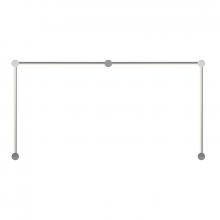 Sonneman 23QPCN222R120PHA - 24" Double N LED Wall Bar