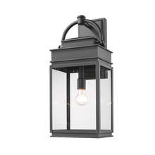 Artcraft AC8240BK - Fulton 1-Light Outdoor Wall Light