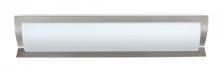 Besa Lighting ELANA26-SW-LED-SN - Besa Wall Elana 26 Satin Nickel Satin White 3x9W LED