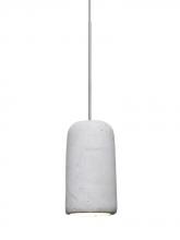 Besa Lighting X-GLIDENA-LED-SN - Besa Glide Cord Pendant For Multiport Canopy, Natural, Satin Nickel Finish, 1x2W LED