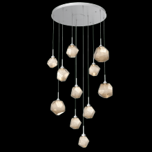 Hammerton CHB0039-11-CS-B-C01-L3 - Gem Round 11pc Multi-Pendant