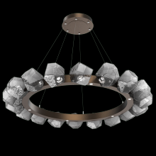 Hammerton CHB0039-48-FB-S-CA1-L1 - Gem Radial Ring - 48" -Flat Bronze
