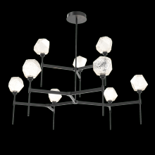 Hammerton CHB0039-55-MB-A-001-L1 - Gem Round Chandelier-55-Matte Black