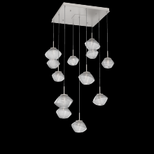 Hammerton CHB0089-09-BS-C-C01-L1 - Mesa Square Pendant Chandelier