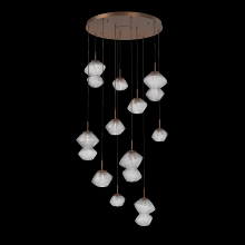 Hammerton CHB0089-11-BB-C-C01-L1 - Mesa Round Pendant Chandelier