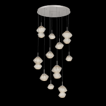 Hammerton CHB0089-11-BS-A-C01-L1 - Mesa Round Pendant Chandelier