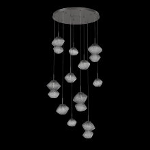 Hammerton CHB0089-11-GP-S-C01-L1 - Mesa Round 11pc Multi-Pendant