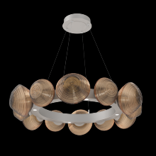 Hammerton CHB0089-36-BS-B-CA1-L1 - Mesa Radial Ring Chandelier