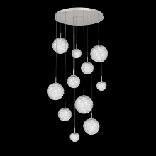 Hammerton CHB0092-11-BS-C-C01-L3 - Gaia Round Pendant Chandelier