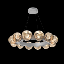 Hammerton CHB0095-36-CS-FB-CA1-L3 - Luna Radial Ring Chandelier