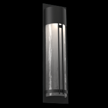 Hammerton ODB0054-31-TB-SG-G1 - Outdoor Tall Round Cover Sconce with Metalwork