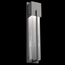 Hammerton ODB0055-23-AG-FG-G1 - Outdoor Tall Square Cover Sconce with Metalwork