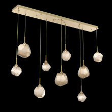 Hammerton PLB0039-09-GB-B-C01-L1 - Gem Linear 9pc Multi-Pendant