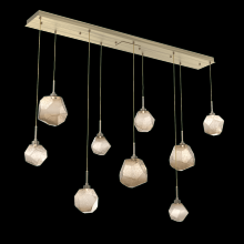 Hammerton PLB0039-09-HB-B-C01-L3 - Gem Linear 9pc Multi-Pendant