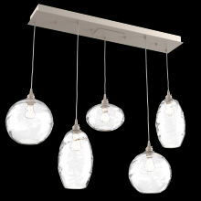 Hammerton PLB0048-05-BS-OC-C01-E2 - Misto Linear 5pc Multi-Pendant