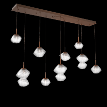 Hammerton PLB0089-09-BB-C-C01-L1 - Mesa Linear 9pc Multi-Pendant