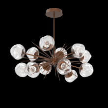 Hammerton PLB0095-0D-BB-FC-001-L3 - Luna Oval Starburst Chandelier