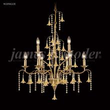 James R Moder 96329AG22W - Murano Collection 9 Light Chandelier