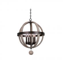 Kalco 506850FG - Harper 19 Inch Pendant