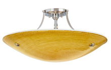 Stone Lighting CL502AMBZCF26 - Ceiling Neptune Grande Amber Bronze CF GU10 3x26W