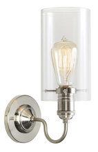 Stone Lighting WS179CRSNRT6B - Wall Sconce Retro Cylinder Clear Satin Nickel E26 Retro Bulb 60W