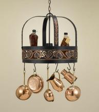 Hi-Lite MFG Co. H-81Y-D-BR47 W/CI - POT RACK COLLECTION