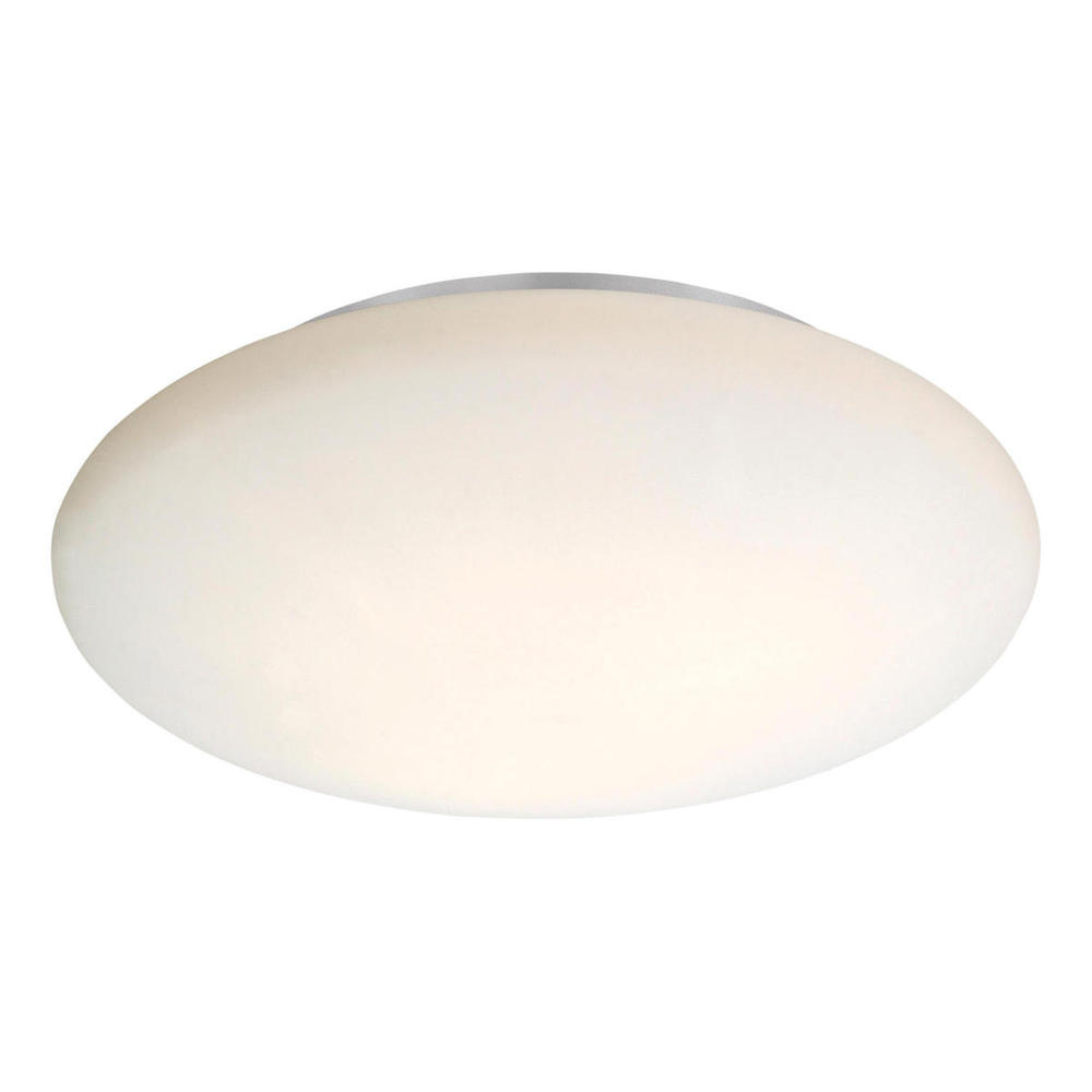 3 LT Ceiling Light w/ White Finish & White Opal Glass