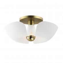 Maxim 11399WTSBR - Poppy-Flush Mount