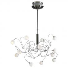 PLC Lighting 6035 SN - 12 Light Chandelier Fusion Collection 6035 SN