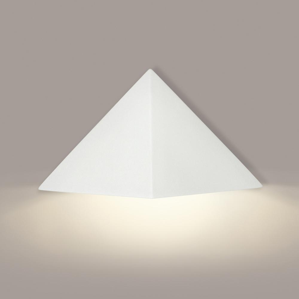 Gran Sumatra Downlight Wall Sconce: Cream Satin (E26 Base Dimmable LED (Bulb included))