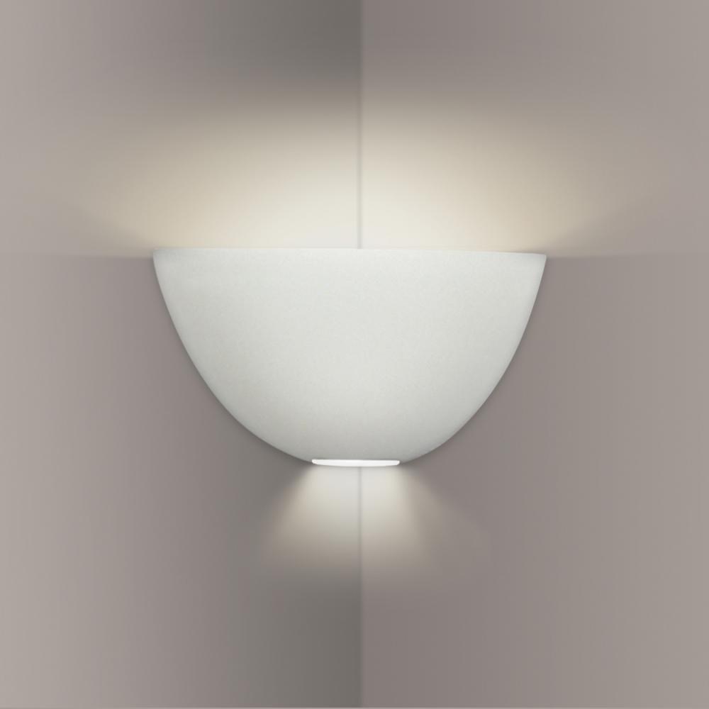 Gran Aegina Corner Sconce: Butternut