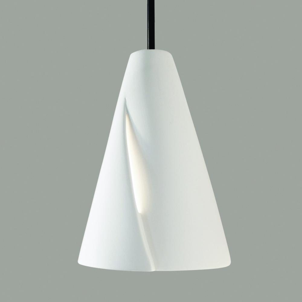 Whirl Mini Pendant: Fawn (Black Cord & Canopy)