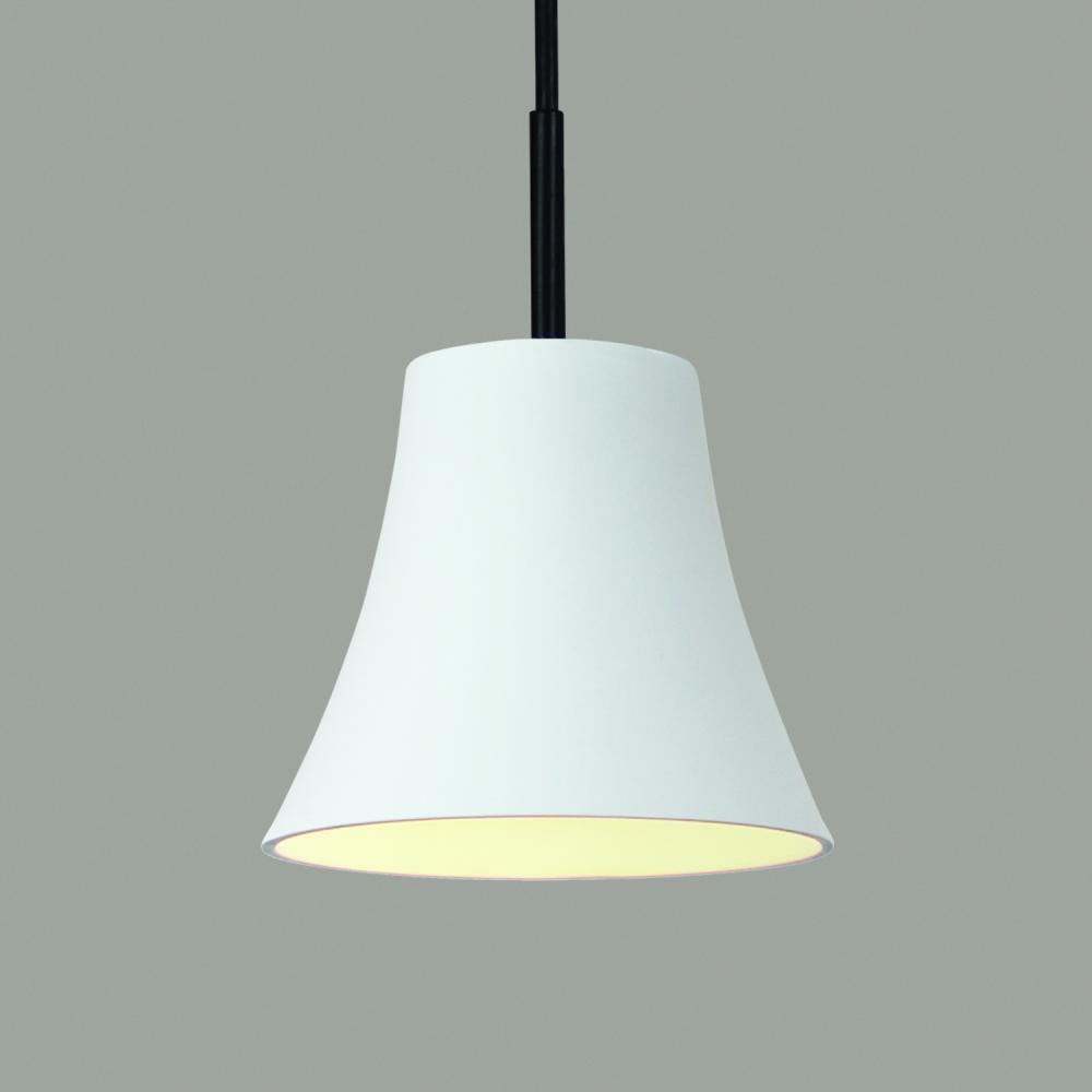 Bella Mini Pendant: Safety Yellow (Black Cord & Canopy)