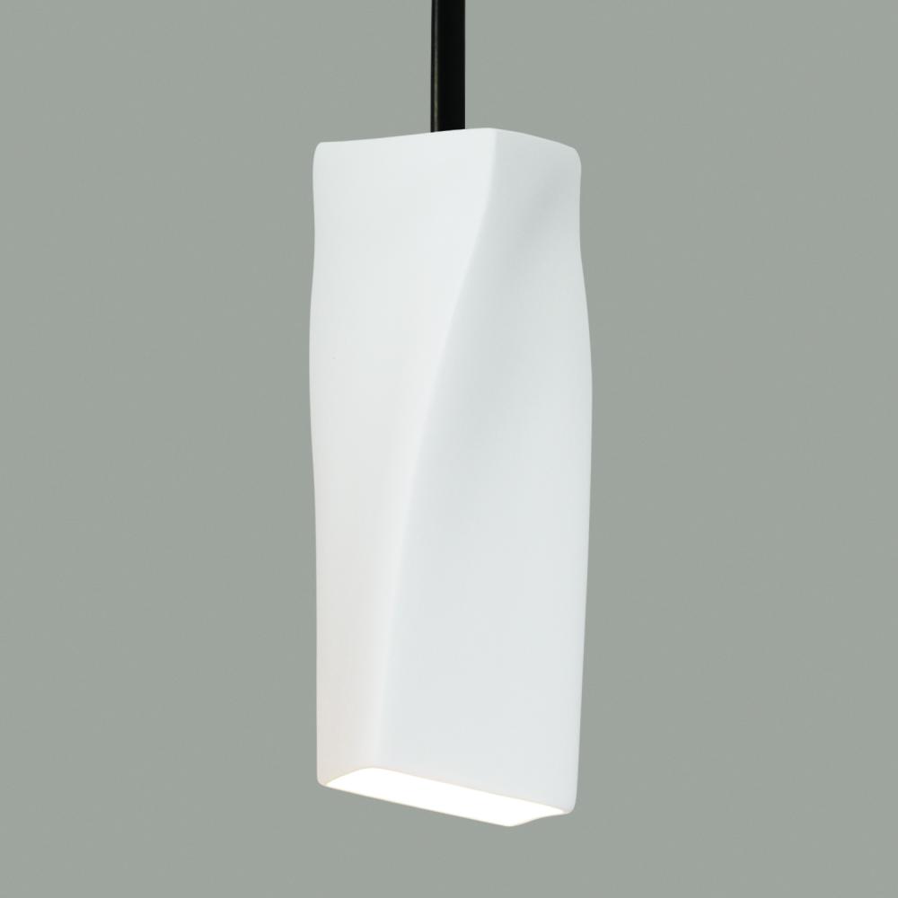 Twister Mini Pendant: Hawaiian Blue (Black Cord & Canopy)
