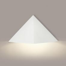 A-19 1902D-1LEDE26-A32 - Gran Sumatra Downlight Wall Sconce: Cream Satin (E26 Base Dimmable LED (Bulb included))