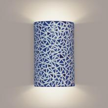 A-19 M20307-CB-WETST-1LEDE26 - Impact Wall Sconce Cobalt Blue (Wet Sealed Top, E26 Base LED (Bulb included))