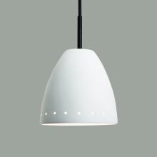 A-19 MP02-A5-BCC - Realm Mini Pendant: Brick (Black Cord & Canopy)