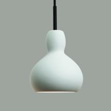 A-19 MP13-A33-BCC - Venus Mini Pendant: Safety Yellow (Black Cord & Canopy)