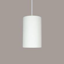 A-19 P201-A6-BCC - Andros Pendant: Milk Chocolate (Black Cord & Canopy)