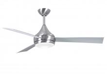Matthews Fan Company DA-BS-WH - Donaire wet location 3-Blade paddle fan constructed of 316 Marine Grade Stainless Steel
